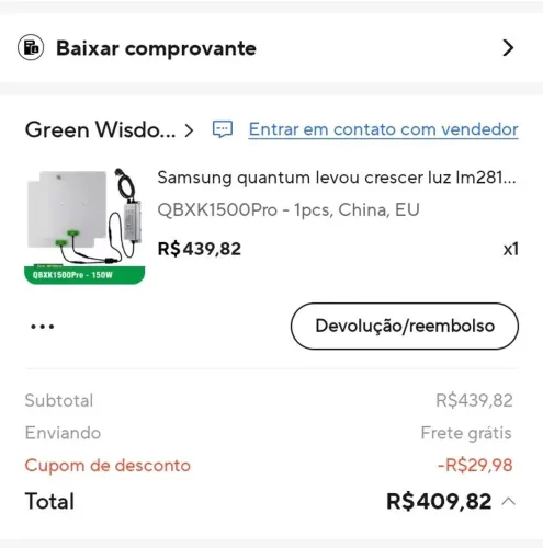 Led Samsung Quantum board 