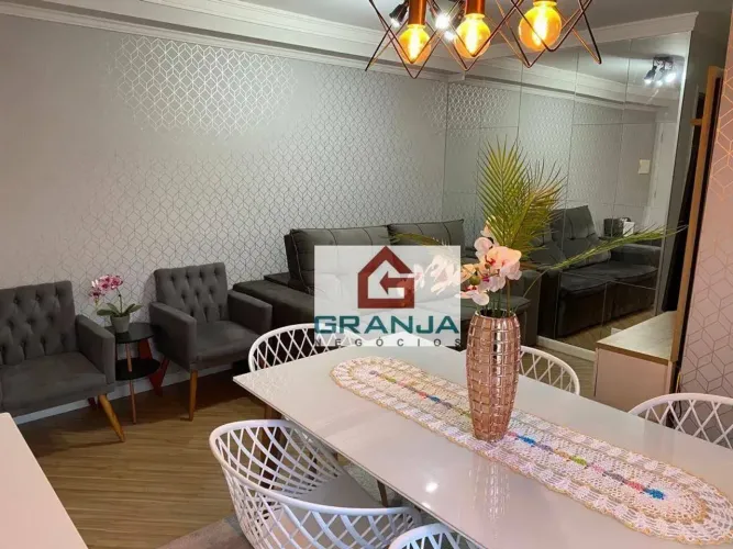 Apartamento com 2 dormitórios à venda, 52 m² por R$ 310.000,00 - Granja Viana - Parque Fro