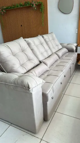 Sofás retratil e reclinável 2,90