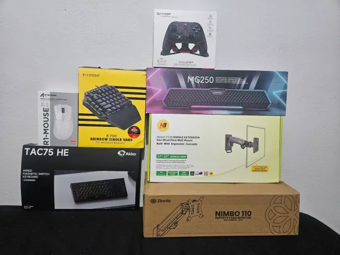 VENDO PERIFÉRICOS GAMER - NOVOS, APENAS TESTADOS (PREÇOS NA DESCRIÇÃO)