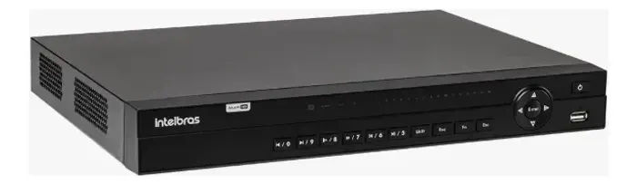 Gravador De Vídeo Intelbras Nvd 1232 Para Cameras Seguranca IP