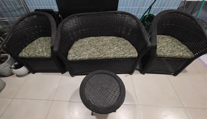 CONJUNTO VIME PARA VARANDA - 4 PEÇAS