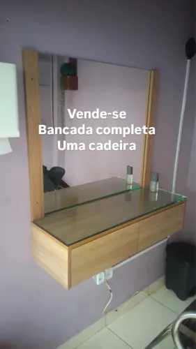 Penteadeira para salão