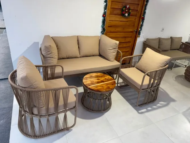 Mega Oferta de Sofá em Cordão Náutico