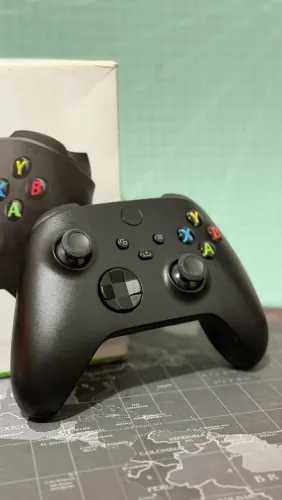 Controle Xbox Carbon Black Séries x|s (Analógico Magnético TMR)