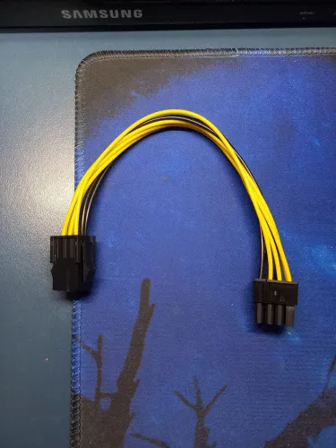 Adaptador PCIe para placa de vídeo - fonte de PC gamer