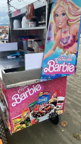 Carrinho de açaí