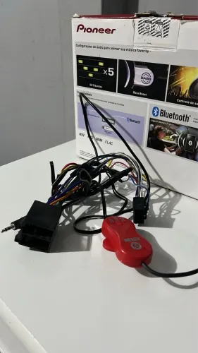 Radio Mp3 Pioneer Bluetooth Usb + Controle Jfa Redline 1200m