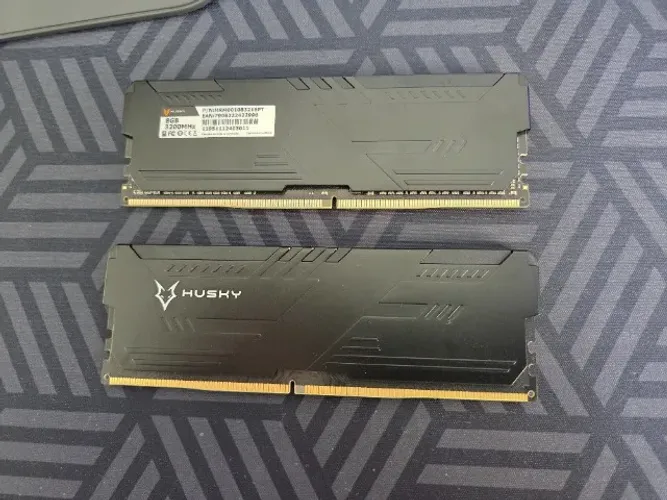 Memória RAM Husky Impulse, 16GB, 3200MHz, DDR4, CL22, Preto