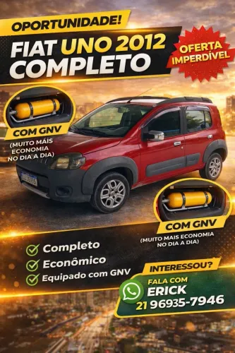 Fiat Uno WAY 1.0 EVO Fire Flex 8V 5P 2012