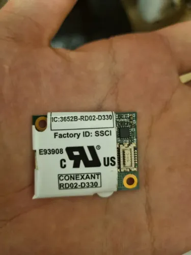 Placa Modem Interno Notebook Dell Latitude E6410 M4500 - DP/N 0WKD77