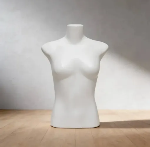 Busto feminino branco