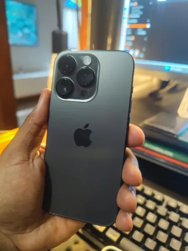 iPhone 14 Pro 128GB Preto Espacial ? 82% de saúde da bateria
