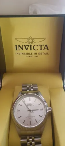 Relogio de Prata Invicta Original
