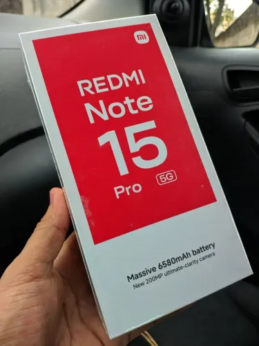 Redmi Note 15 Pro 5G 8GB 512GB Novos e Lacrados de Fábrica