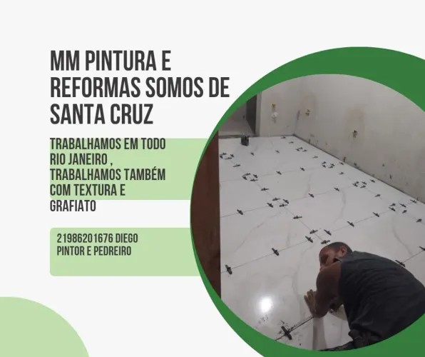 Pintor e pedreiro profissional disponível 