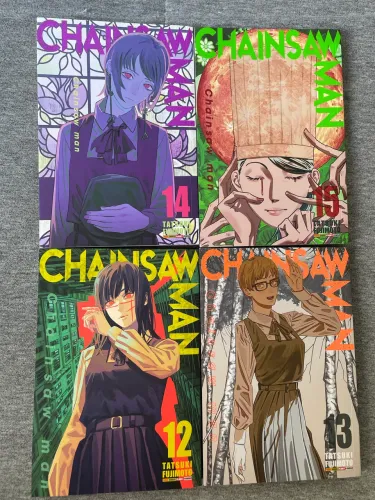 Chainsaw Man Volumes 12 ao 15