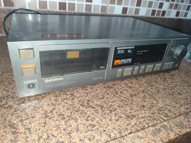 Tape deck gradiente SPECT 65 único dono! Leia a descrição 