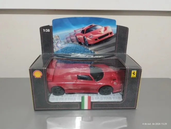 Coleção Ferrari Shell V-Power 1:38 - 05 Modelos diferentes Na Caixa
