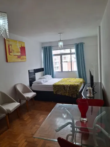 Aluguel temporada apartamento mobiliado em ótima localização