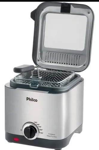 Fritadeira elétrica Philco com óleo 1,8lts 220v