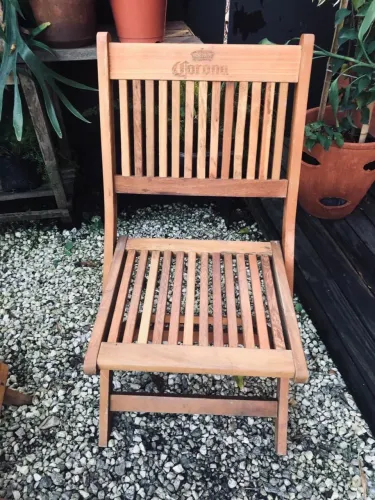 Conjunto de Cadeira de madeira maciça 