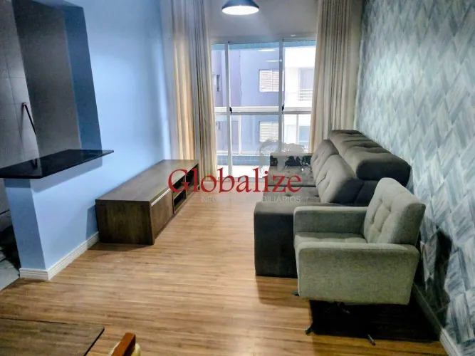 Apartamento para locação mobiliado R$ 7.500,00 (pacote) 2 dormitórios, 3 banheiros, 1 suít