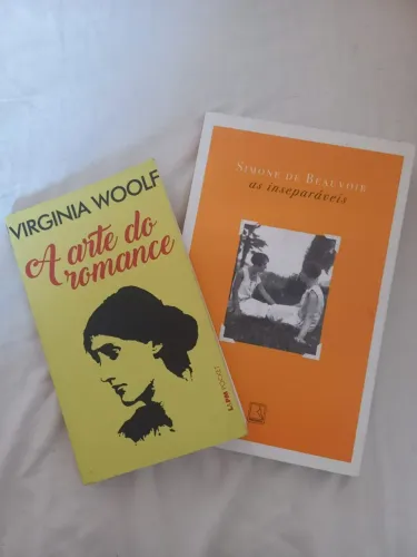Livro Simone de Beauvoir e Virginia Woolf