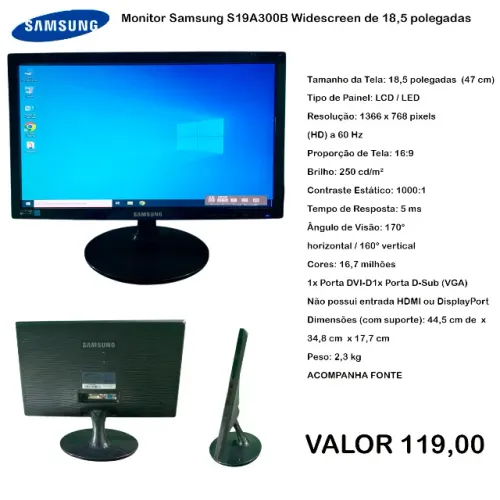 Monitor HP LA 1951G-19Lcd