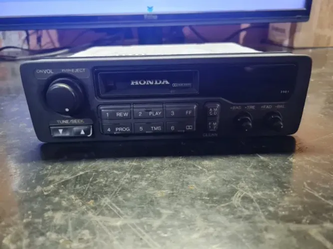 Rádio cassete Honda 39100-SR4-A500-M1 carro áudio CM6504N-A peça original