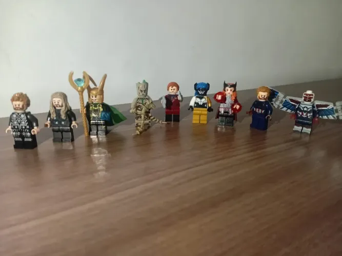 Vingadores blocos de montar 