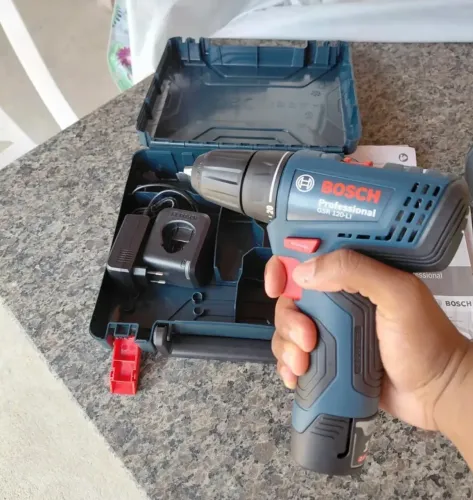 Furadeira Parafusadeira Bosch GSR 120-LI 12V Nova