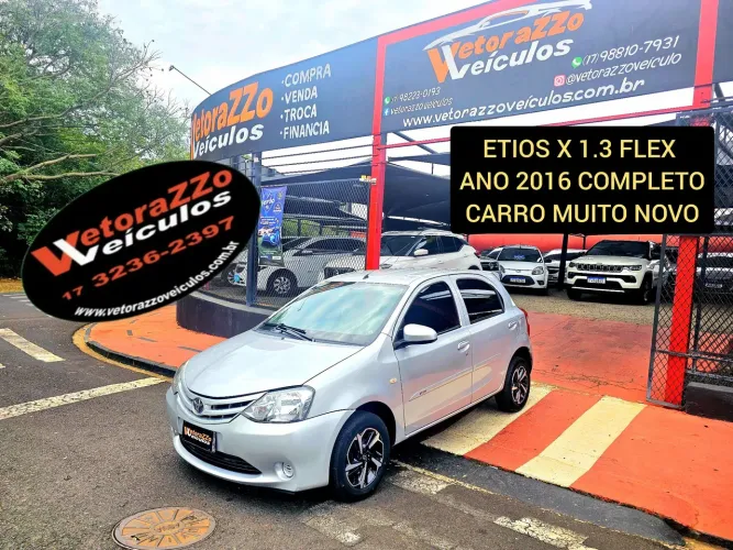 Toyota Etios X 1.3 Flex 16V 5P Mec. 2016
