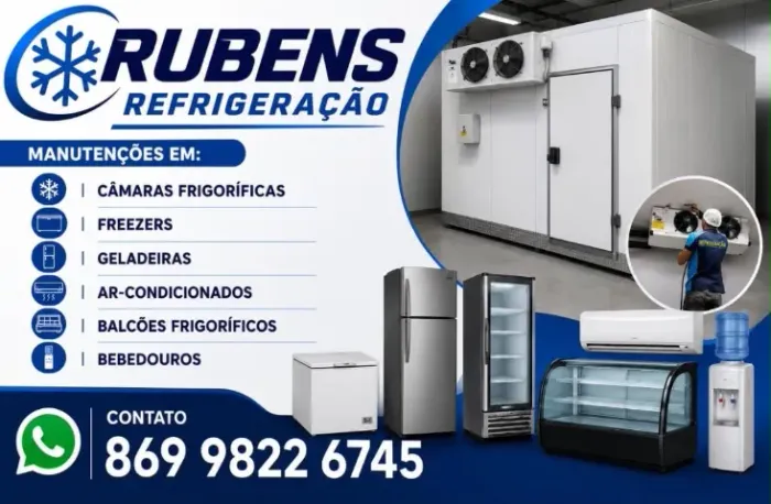 Refrigeração comercial, doméstica e empresarial