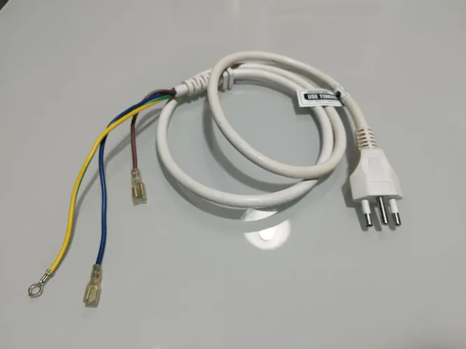 Cabo de energia força rabicho original para microondas Brastemp BMS45A BHNA00 plug de 20A