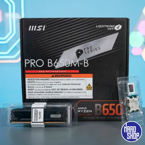 KIT UPGRADE AM5 - R5 7600 + B650 + 16GB KINGSTON