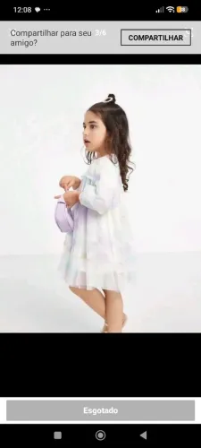 Vestido infantil
