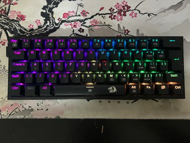 Redragon Fizz K617-B Preto RGB