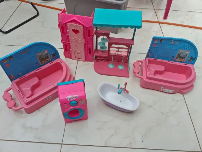 Conjunto de móveis Barbie 
