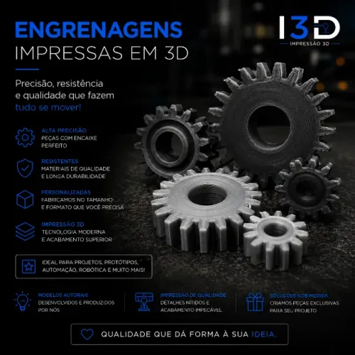 Engrenagens Personalizadas