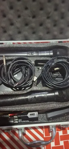 Kit de microfone marca vocal 