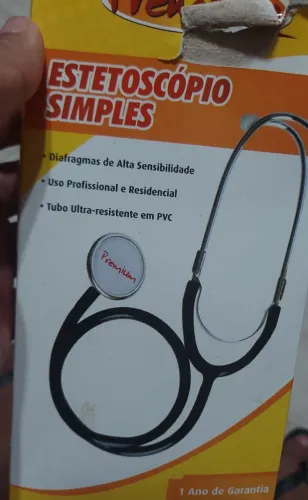 Vende-se estetoscópio e esfigmomanômetro 