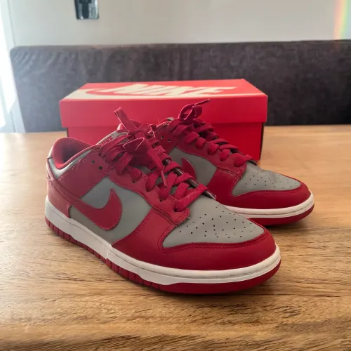 Tênis Nike Dunk Low Retro Cinza/Vermelho 39BR