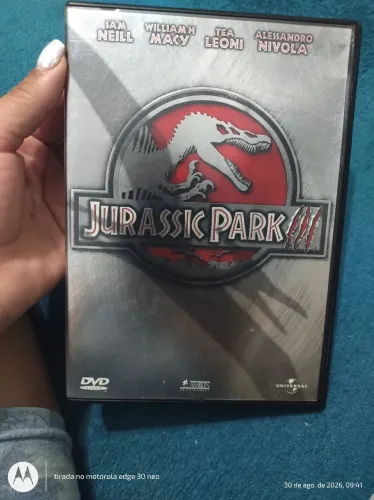 Jurassic park 3 sem arranhão nenhum dvd