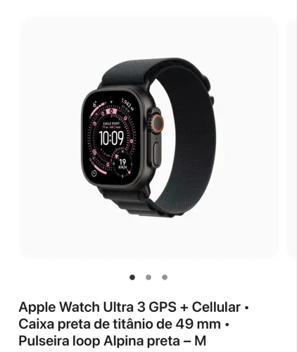 Apple Watch Ultra 3 lacrado 