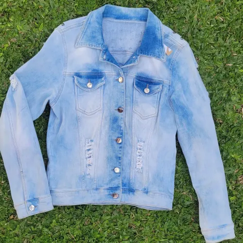 Jaqueta jeans Feminina M