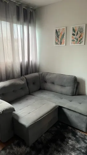Sofá Retrátil em L