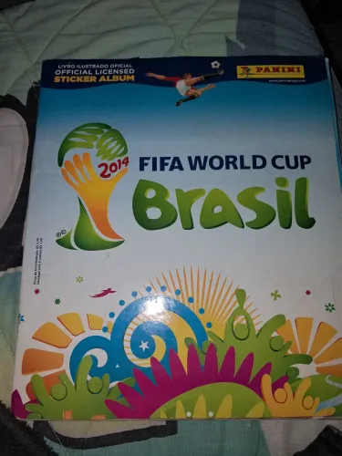 Álbum da copa do mundo de 2014, original na época ,