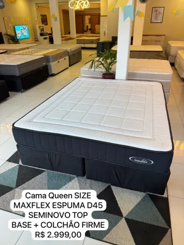 Colchão QUEEN MAXFLEX FIRME SEMINOVO - Entrego! 