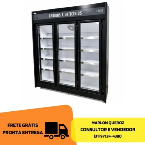 Auto Serviço 3 Portas Preto com LED Polar